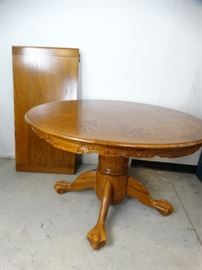 Dining Room Table with Leaf Extension