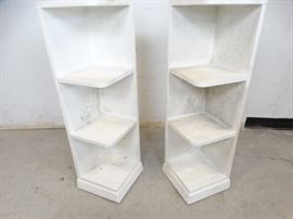 Wood Corner Shelf Set