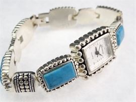 Sterling Silver Turqoise Bracelet