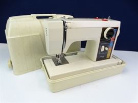 JCPenny Sewing Machine in Carrying Case