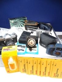Vintage Camera Accessories Assorted