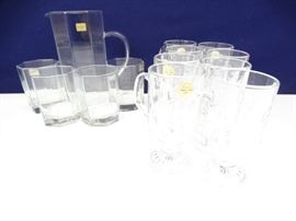 Fine French Glass Ware Set