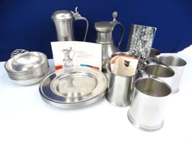 Pewter Serving Ware