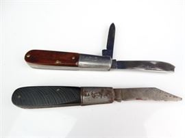Vintage Barlow Pocket Knives