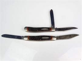 Vintage Kabar Folding Pocket Knives