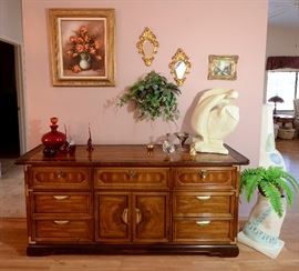 Buffet storage great for many uses.