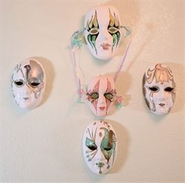 Masks in pretty colors.