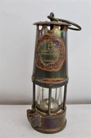 ENGLISH MINER'S LAMP