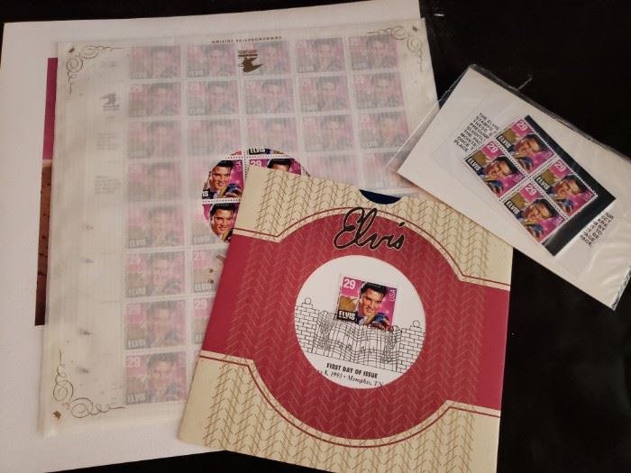 Elvis Commemorative Stamps