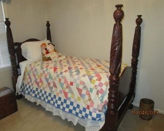 ANOTHER VIEW OF TWIN BED