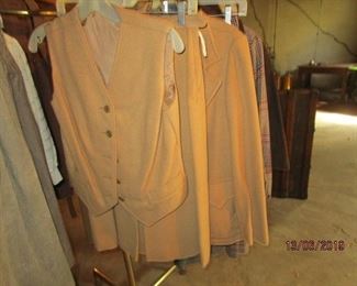 VINTAGE CLOTHING - 3 PC CAMEL OUTFIT