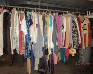 LOTS OF VINTAGE CLOTHES