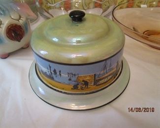 ANTIQUE BUTTER/CHEESE KEEPER