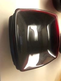 Ruby Depression Glass 