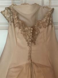 Back detail Egyptian Designer Ashraf handmade took over a month to make