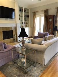 Inner loop luxury townhome estate sale living room