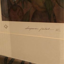 Luis Sotteil signed original