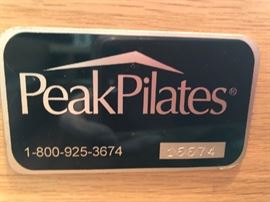 Peak Pilates reformer with tower, accessories