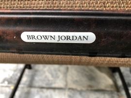 Brown Jordan patio furniture