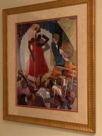 Limited edition Sabzi lithograph, signed and numbered