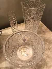 Tiffany crystal tableware