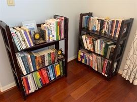 College books, book shelves 