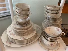 Haviland China Set Gloria pattern 