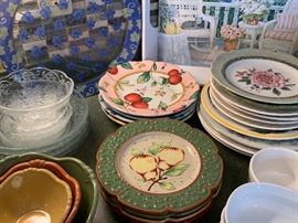 Princess House plates 