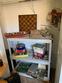 Chess boards and pieces 