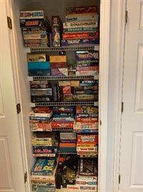 Tons of board games 