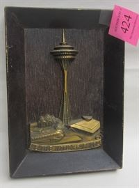 Seattle World's fair plaque