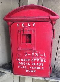 F.D.N.Y. fire box