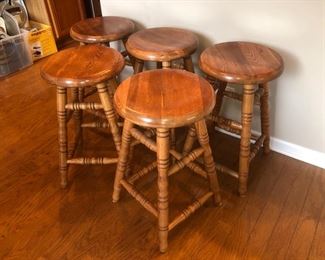 5 total solid bar stools