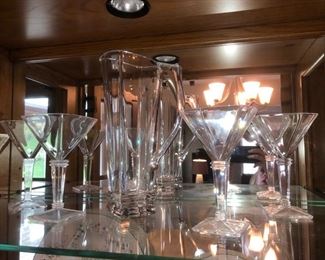 Martini set with pitcher