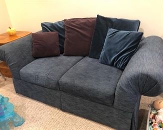 Upholstered couch