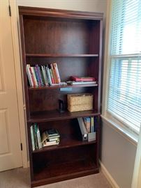 #5 cabinet bookcase 4 shelves 32x12x72 $75.00