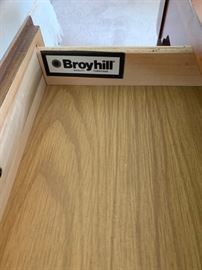 #21 Broyhill coffee table with drawer 44x26x20 $75.00