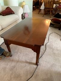 #21 Broyhill coffee table with drawer 44x26x20 $75.00