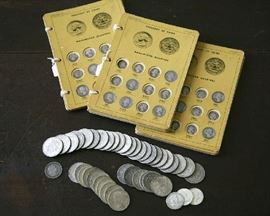 Silver coins to include pre 1964 quarters and mercury dimes +++