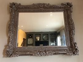 Antique looking large mirror