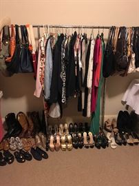 designer clothes, shoes and handbags