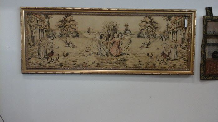 Famed antique tapestry 