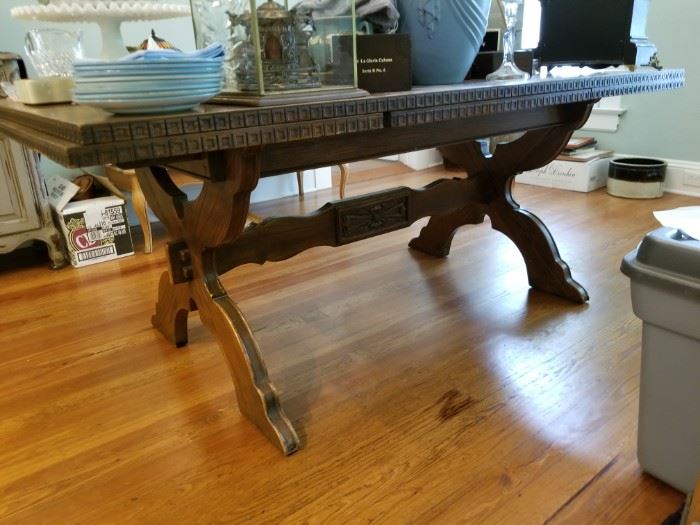 European Oak Dining Table