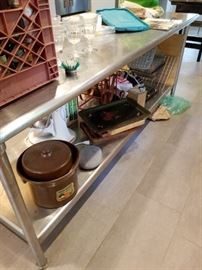 Stainless Steel Prep Table