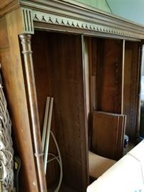 Antique Library Cabinet ( we have the doors)
