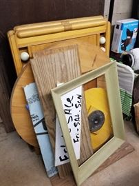 Frames, Lumber and a Baby Crib