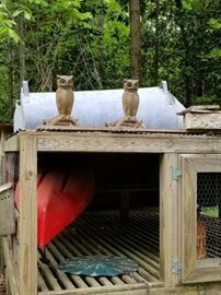 Owl Fire Dogs