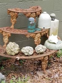 Plant Stand, Mason Jars