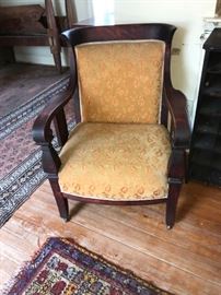 Late 19c Empire style chair