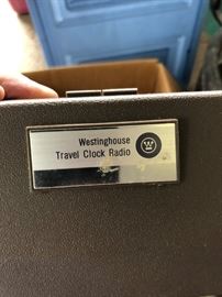 Westinghouse travel clock radio